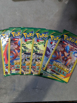 XY Roaring Skies Sealed 3 card Mini Booster Packs Pokemon TCG - Image 1
