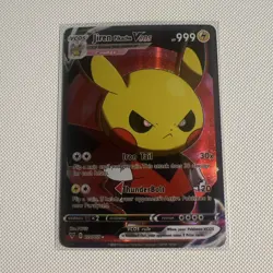 Pikachu Jiren Pokemon Card VMAX EX GX ACG V Star Holo Cosplay Pikachu Cosplay FS - Image 1