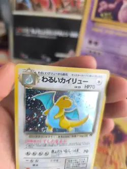 Pokemon Karte Card DARK Dragonite Team Rocket Dragoran Holo Wotc japanese Good- - Image 5