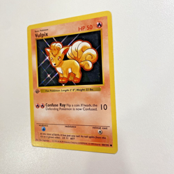 Vulpix 1st Edition Shadowless 68/102 Base Set Regular LP - Pokemon Card - Image 3
