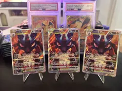 3x Pokemon TCG: Sword & Shield LUCARIO VSTAR SWSH291 Promo Card - Image 1