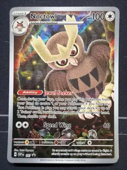 Noctowl 141 Sv: Scarlet & Violet Promo Cards Holo NM - Image 1