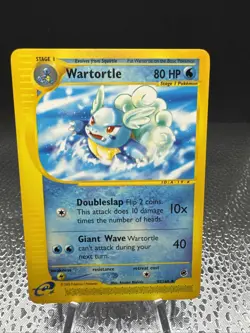 Pokemon Card - Wartortle Expedition 92/165 Uncommon - Image 1