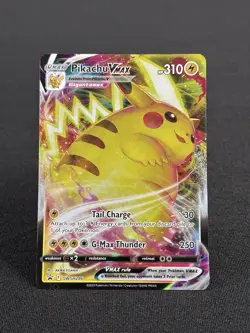 Pokemon Pikachu VMAX SWSH286 Sword & Shield Promo Card Holo, Near Mint Condition - Image 1