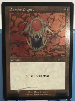 Full Complete Set Signet Etched Foil Secret Lair: Dan Frazier is Back NM - Image 2