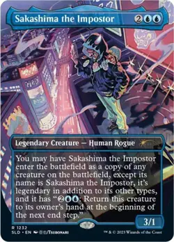 Sakashima the Impostor - Light Play MTG Secret Lair - Image 1