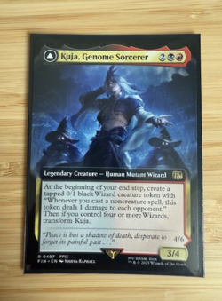 MTG: Kuja, Genome Sorcerer (Extended Art) Final Fantasy Reg NM - Image 1