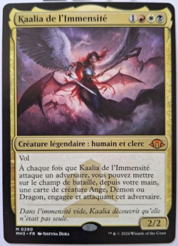 mtg magic kaalia of the vast FRENCH vf fr kaalia de l'immensite modern horizons - Image 1