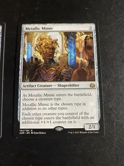 MTG - NM - 2 X Metallic Mimic - Aether Revolt - Image 2