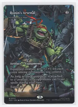 #15 2026 Teenage Mutant Ninja Turtles Source Material Ronin's Arsenal Mythic - Image 1