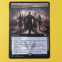 Silverquill Command | Extended Art | R | 352 | Strixhaven: School of Mages | MTG - Image 1