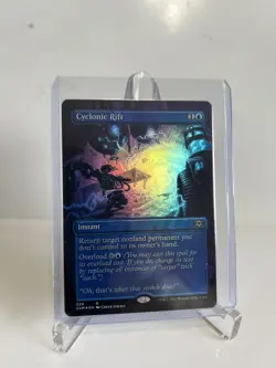 Cyclonic Rift - Double Masters (2XM) - Borderless FOIL #339 - English - Excellen - Image 1