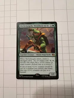 Michelangelo, Weirdness to 11 Teenage Mutant Ninja Turtles Regular - NM - Image 1