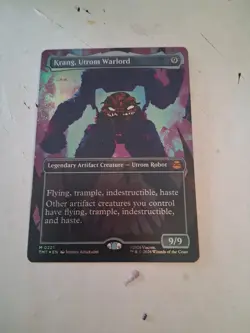 Krang, Utrom Warlord (Borderless) Teenage Mutant Ninja Turtles Foil - Image 1
