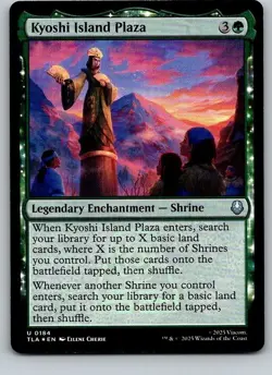 Kyoshi Island Plaza – TLA – FOIL – 184 – MTG - Image 1