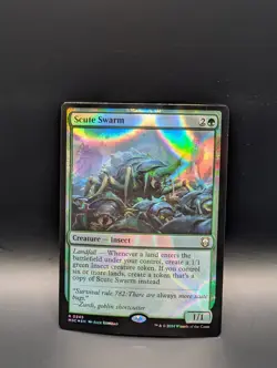 MTG - Scute Swarm - RIPPLE FOIL - Creature (Insect) - M3C #245 - Rare - Image 1