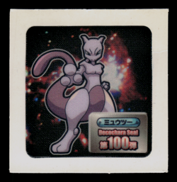 MP - Pokemon Mewtwo Daiichi Pan Part 100 (100th) Deco-Chara Japanese Sticker - Image 1
