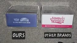 Pokemon TCG Booster Box Premium Acrylic Display Case Box☀ UV+ Thick Protection - Image 3