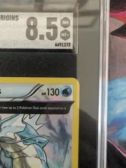 2015 POKEMON XY #21 GYARADOS HOLO NM-MT SGC 8 ANCIENT ORIGINS - Image 4