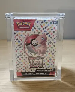 Pokemon TCG Booster Bundle Display Case Box -☀UV Protect, Thick Strong Magnets - Image 1