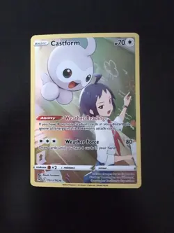 2022 Pokemon Castform TG11/TG30 Swsh11: Lost Origin Trainer Gallery Holo - Image 1