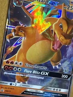 Pokemon Charizard GX SM211 Holo - Image 3
