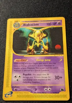Pokemon SKYRIDGE - #2/144 Alakazam - Nonholo - ENG - Near Mint - Image 4