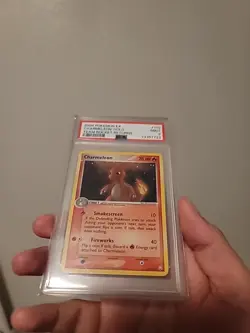 POKEMON 2004 CHARMELEON-HOLO EX TEAM ROCKET RETURNS #110 PSA 9 - Image 3