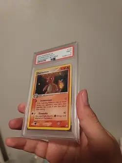 POKEMON 2004 CHARMELEON-HOLO EX TEAM ROCKET RETURNS #110 PSA 9 - Image 4