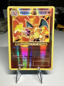 Pokemon TCG - Charizard Lv. 76 11/108 - XY Evolutions - Rare - Reverse Holo [NM] - Image 1