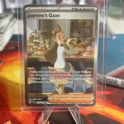 Jasmine's Gaze 245/191 Pokemon Sv08: Surging Sparks Holo - Image 1