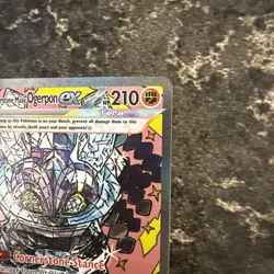 Pokemon Cornerstone Mask Ogerpon ex 160/131 Sv: Prismatic Evolutions SIR NM - Image 4