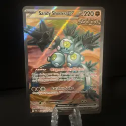 2023 Pokemon Scarlet&Violet Paradox Rift SandyShocks EXSecret DoubleRare 228/182 - Image 1