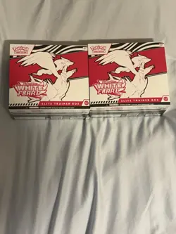 Pokemon TCG Scarlet & Violet White Flare Elite Trainer Box Pokemon ETB SEALED - Image 1