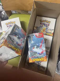 Pokemon TCG Surging Sparks Booster Box 36 Pack, New and Sealed - Image 5