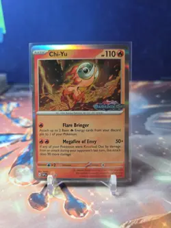 Chi-Yu SVP057 Prerelease Black Star Promo Pokemon TCG Paradox Rift - Image 1