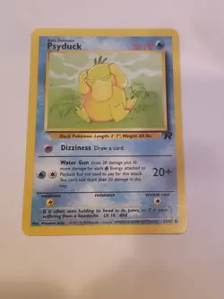 Pokemon TCG Psyduck Team Rocket 65 Regular Unlimited Common - Image 1