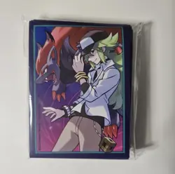 Pokemon N Zoroark Card Sleeves 2023 Nintendo 65ct NEW TCG Deck Protector Cards - Image 1