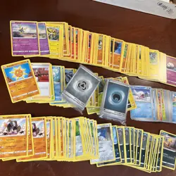 1000+ English Pokemon Cards Bulk Pack Fresh Mint Condition 2020-now Non Holo - Image 4