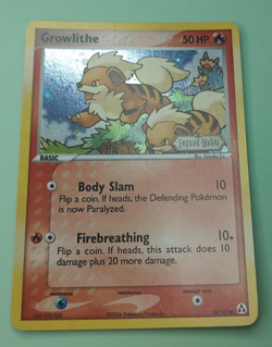 Growlithe 55/92 Legend Maker Reverse Holo Pokemon Trading Card TCG - Image 2