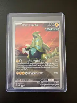 Iron Thorns 098 Temporal Forces ETB Sealed mint pack Promo Pokemon Card - Image 3