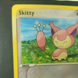 Skitty 70/109 - NON-HOLO - EX Ruby and Sapphire - e-READER Pokemon Card - NM/M - Image 3