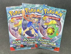 3 new pokemon cards Journey Together packs - Image 1
