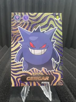 Shadow Gengar #94 - Gold Holo - Crystal Collection 2024 - Pokemon Card - Image 1