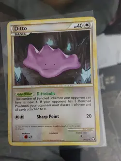 M/NM Pokemon Ditto Regular Card 17/102 Triumphant - Image 1