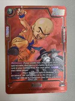Dragon Ball Super Card Game Fusion World Krillin SB01-051 Alternate Art - Image 1