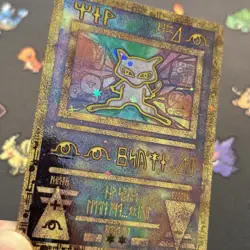 Ancient Mew 1999-2000 MP/PL -Vintage Pokemon Card- Promo *SWIRL* (8q1) - Image 1
