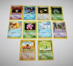 (10) Vintage 1995 - 2003 Pokemon Trading Cards - Image 1