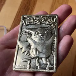 Pokemon 23k Gold Plated Cards Lot of 2- #25 Pikachu & #39 jigglypuff - Image 5