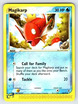 Magikarp 60/97 2003 EX Dragon Pokemon Card Nintendo e-Series Non Holo Common Lp - Image 1